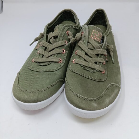 Skechers Bobs B Cute women's sneakers, olive green, with memory foam sz 7 - Picture 1 of 6